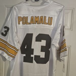 Mitchell & Ness Throwbacks White NFL Jersey